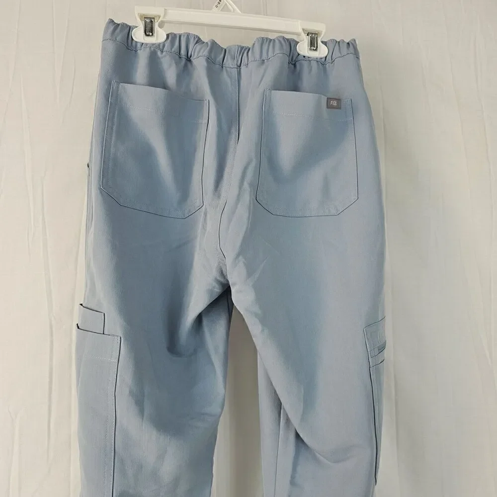 Figs Technical Collection Pisco Basoc Scrub Pants Men's Size XS Light Blue